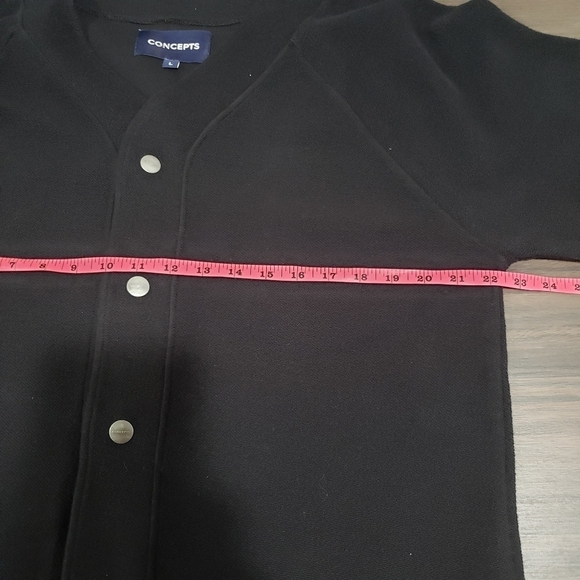 Concepts Cotton Reverse Terry Baseball Jersey Size Large - Picture 9 of 12